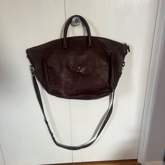 Jerome Dreyfuss Dark Brown Leather Bag - Picture 1 of 9